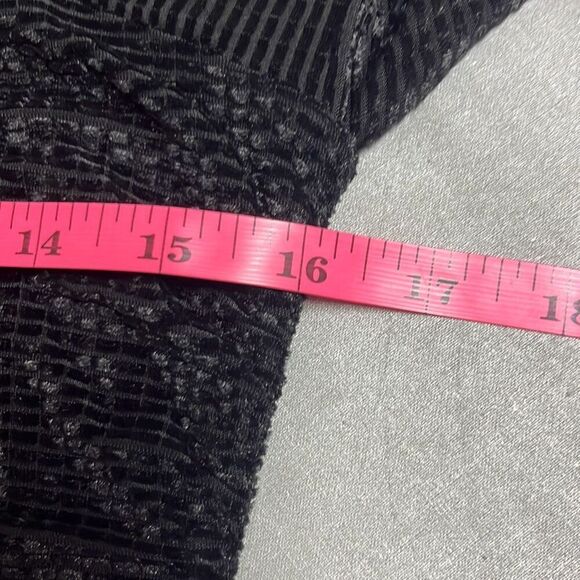 Minkpink Chaima Black Velvet Ruched Mini Dress Large NWT Sexy Stretch Cocktail - Picture 10 of 11